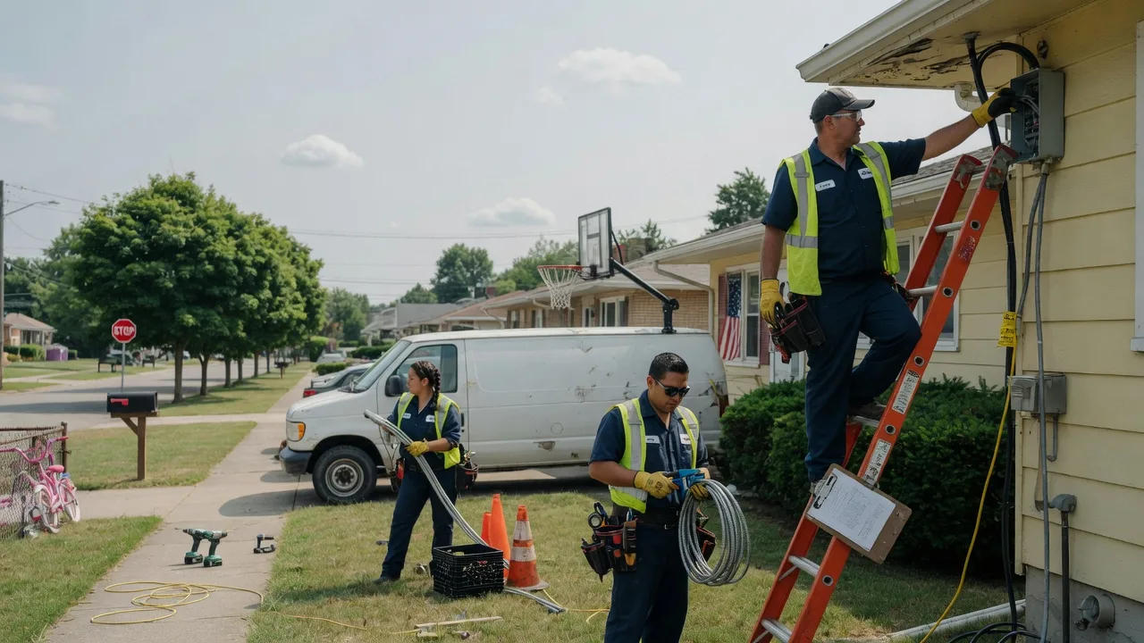 Licensed Electrician in New Douglas, IL near me